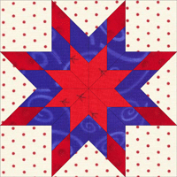 Thread for free motion quilting Blazing Stars