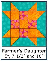 Farmer's Daughter quilt block tutorial