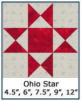 Ohio Star quilt block