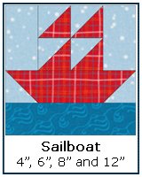Click here for a traditional Sailboat quilt block tutorial