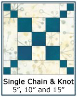 Single Chain and Knot quilt block lesson