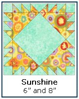 Click here for the Sunshine quilt block tutorial