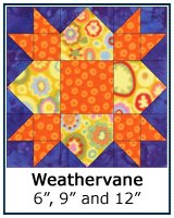 Weathervane Quilt Block Tutorial