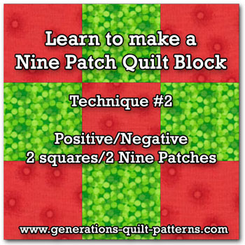 Nine Patch Quilt Blocks Free