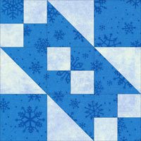 Big Squares Block: FREE Quilt Block Pattern