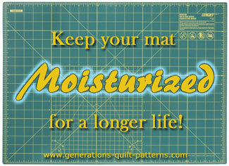 Tips to keep your mat moisturized