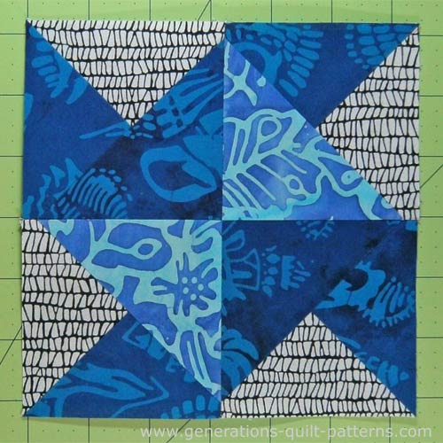 Southern Belle Quilt Block StepbyStep Tutorial in 4 Sizes