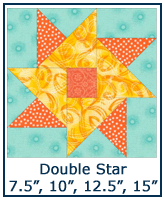 Double Star quilt block tutorial