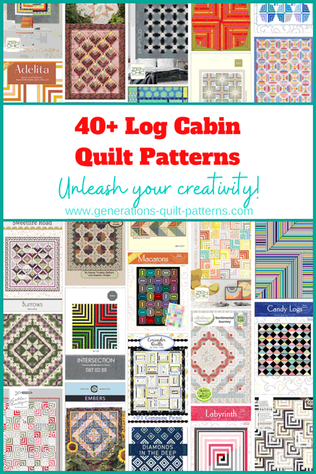Browse more than 40 Log Cabin quilt patterns in one place