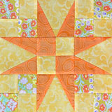 54-40 or Fight quilt block tutorial