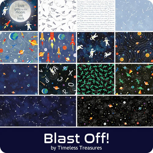 Blast Off! by Timeless Treasures