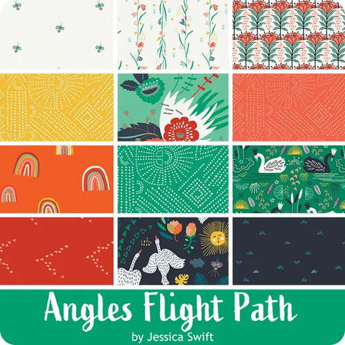 Angles Flight Path by Jessica Swift for Art Gallery Fabrics