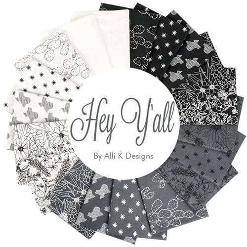 Hey Y'all fabric collection by Alli K Designs for Moda