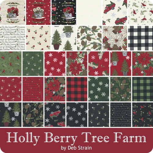 New 2023 Moda Christmas Fabric By the Yard, Precuts and Panels