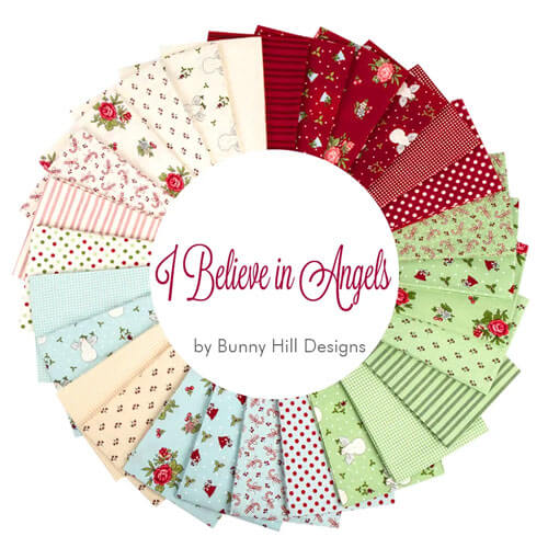 In Believe in Angels fabric collection by Bunny Hill Designs for Moda