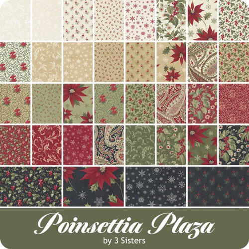 New 2023 Moda Christmas Fabric By the Yard, Precuts and Panels