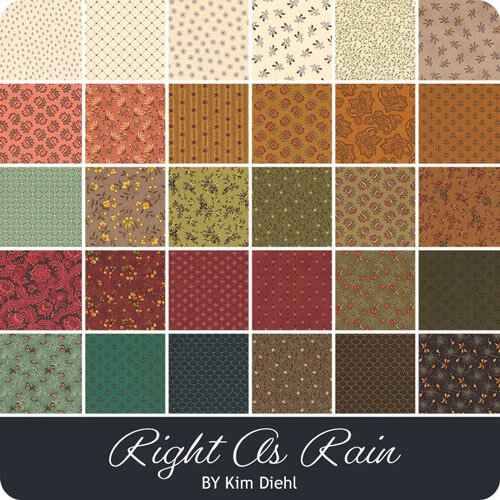 Right As Rain by Kim Diehl for Henry Glass Fabrics
