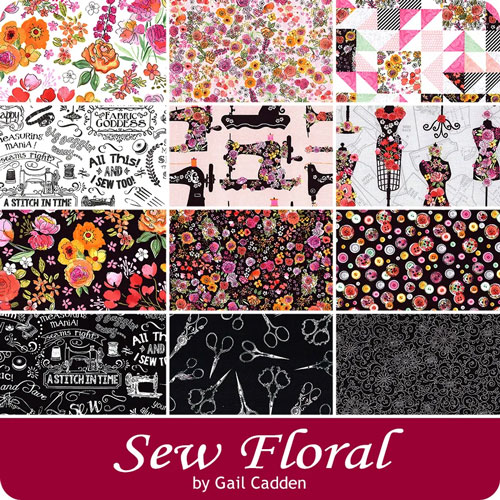 Sew Floral by Gail Cadden for Timeless Treasures