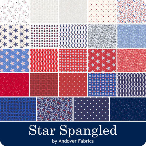 Star Spangled fabric collection by Andover