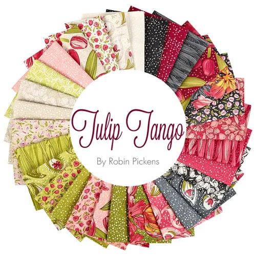 Tulip Tango by Robin Pickens for Moda