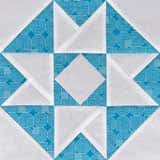 Air Castle quilt block tutorial in 5 sizes