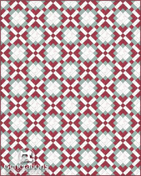 On Point layout with red cornerstones