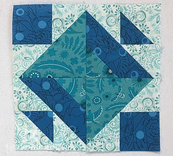 Anvil Quilt Block Tutorial 4", 5", 6" and 8" finished blocks