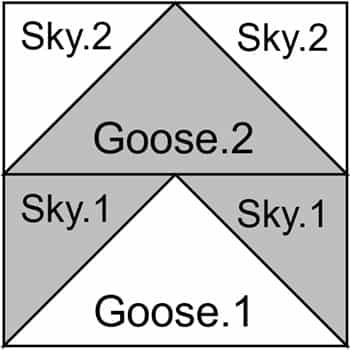 Flying Geese unit Flying Geese unit
