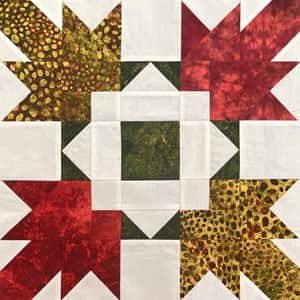 Click here to learn to make an Autumn Leaves quilt block 