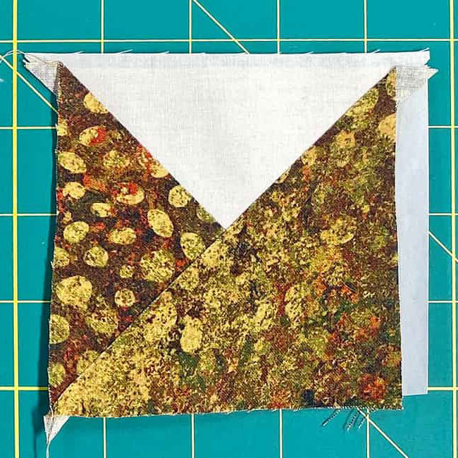 A stitched QST B before trimming A stitched QST B before trimming