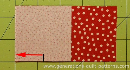 Align a #1 and #2 with right sides together Align a #1 and #2 with right sides together