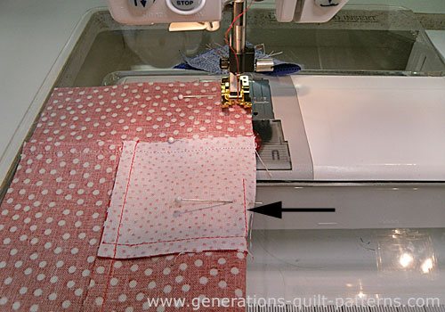 Stitch remainder of your first seam Stitch remainder of your first seam