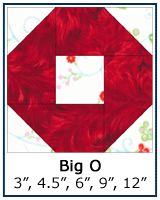 Big O quilt block tutorial