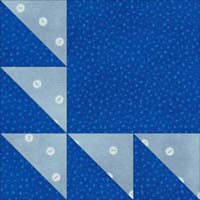 Birds in the Air quilt block variation Birds in the Air quilt block variation