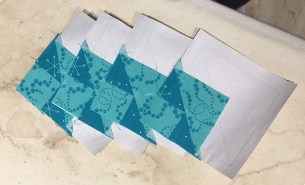 After trimming both exposed sides of #4