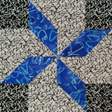 Click for Blocks and Pinwheels quilt block pattern