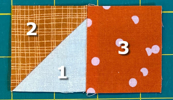 Stitch a HST to a #3