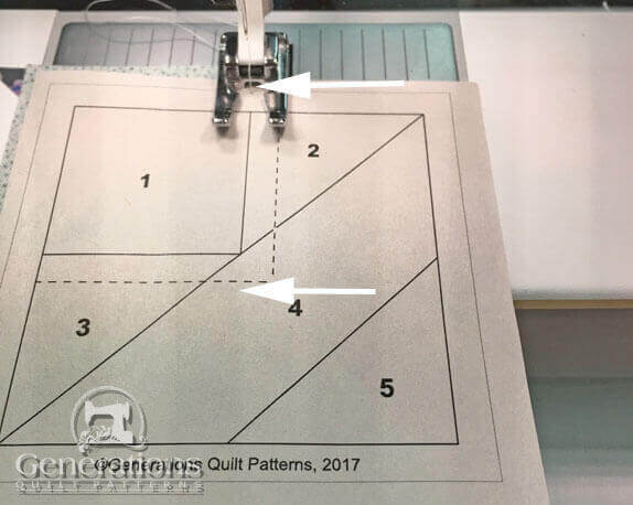 Stitch #2 to #1 Stitch #2 to #1