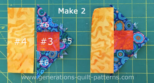 Add a #4 to the two remaining corners Add a #4 to the two remaining corners