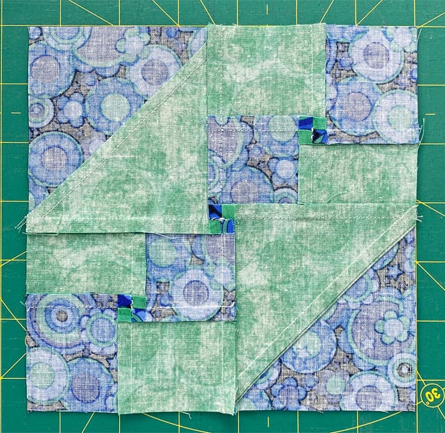 Our sample Buckeye Beauty from the backside