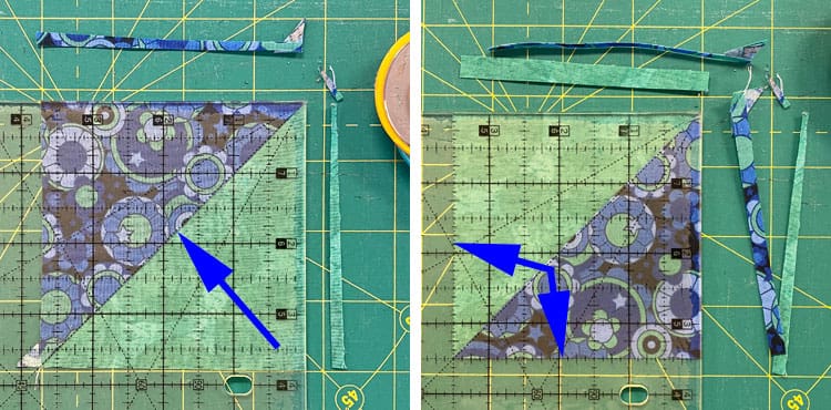 Trimming the HSTs to size