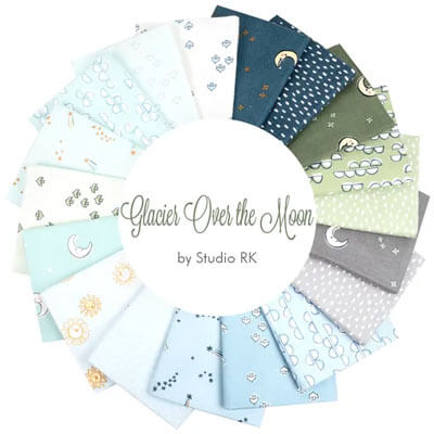 Glacial Over the Moon FQ Bundle