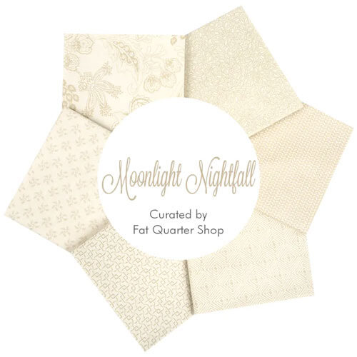 Coordinating FQ Bundle for the Moonlight Nightfall fabric collection by Maywood Studio