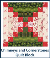 Chimneys and Cornerstones quilt designs