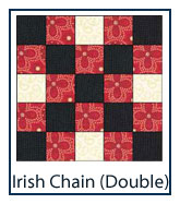 Double Irish Chain quilt designs