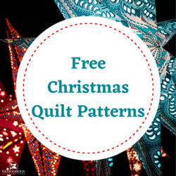 Pick a free Christmas quilt pattern from our curated collection here