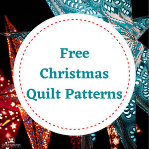 Click here for a selection of free Christmas quilt patterns