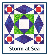 Storm at Sea quilt designs