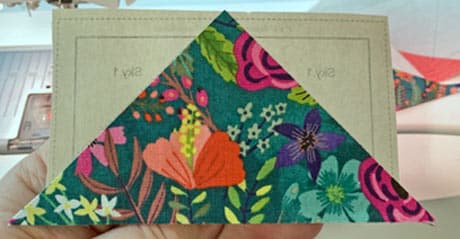 Position Goose.1 with a dab of gluestick