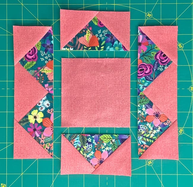 Arrange the units into the Buzzard's Roost design